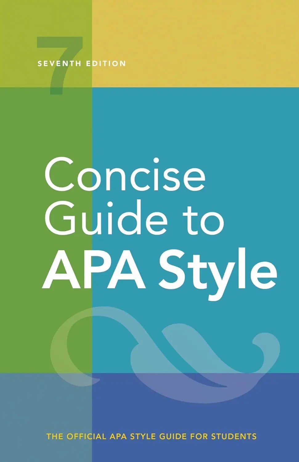 Concise Guide to APA Style: Seventh Edition (newest, 2020 copyright) [Spiral-bound] American Psychological Association